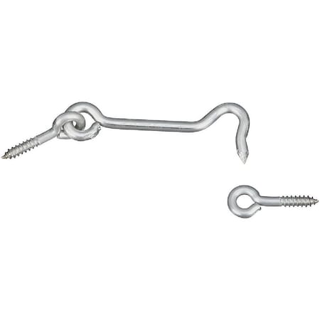 Stainless Steel 3 In. Hook & Eye Bolt